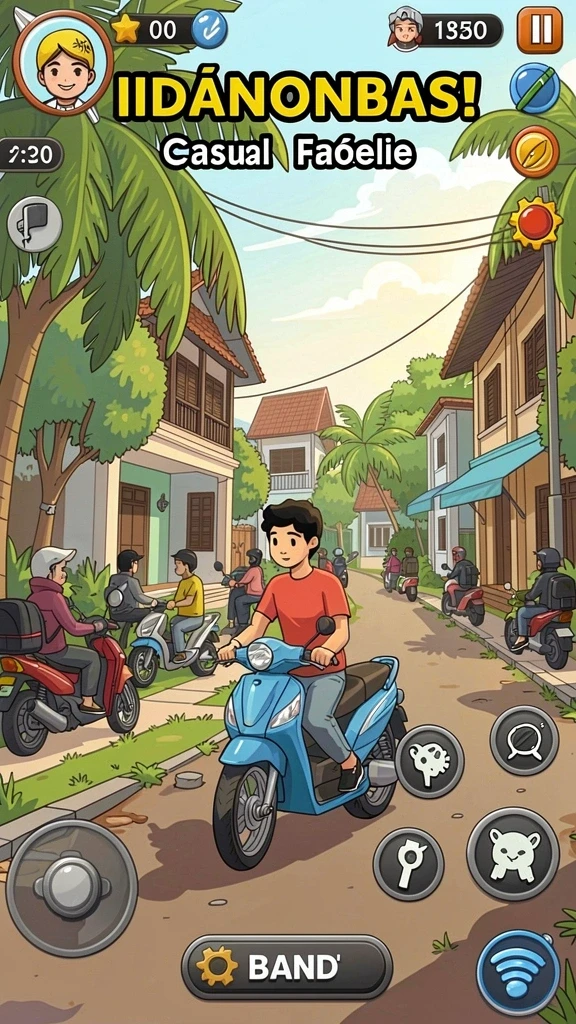 api5000 - Karakter unik dengan kemampuan berbeda.