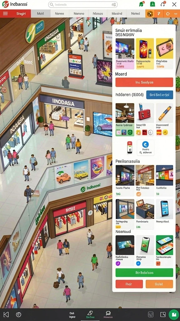 baru01 - Karakter dengan desain unik dan menarik.