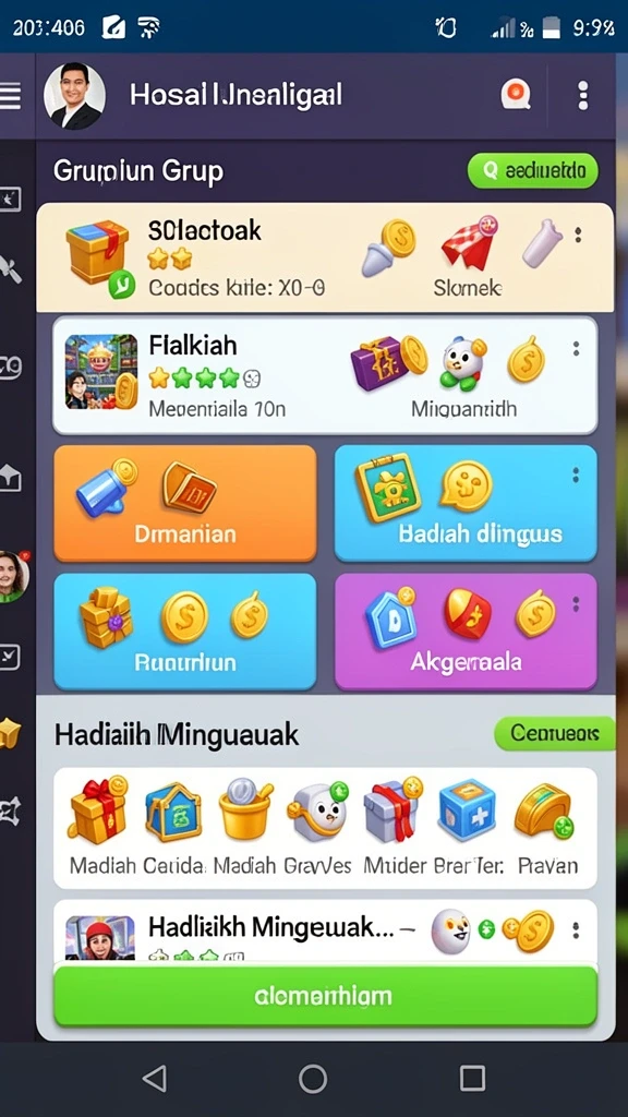 browin88 - Karakter unik dan beragam untuk dipilih.