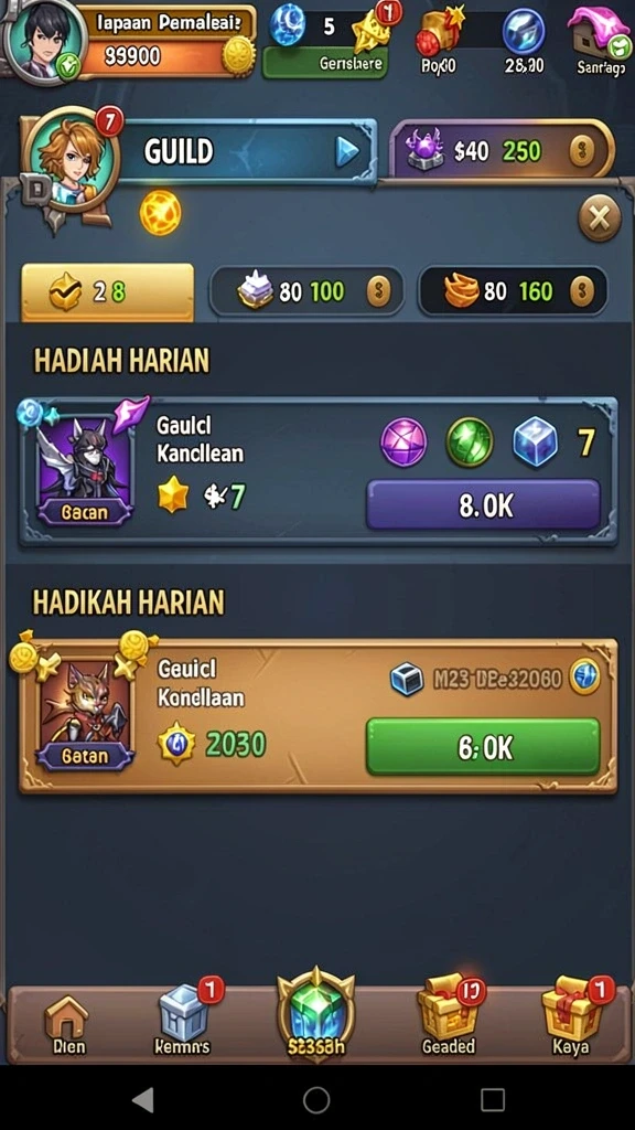 f08 - Karakter unik yang dapat dimainkan dalam F08.