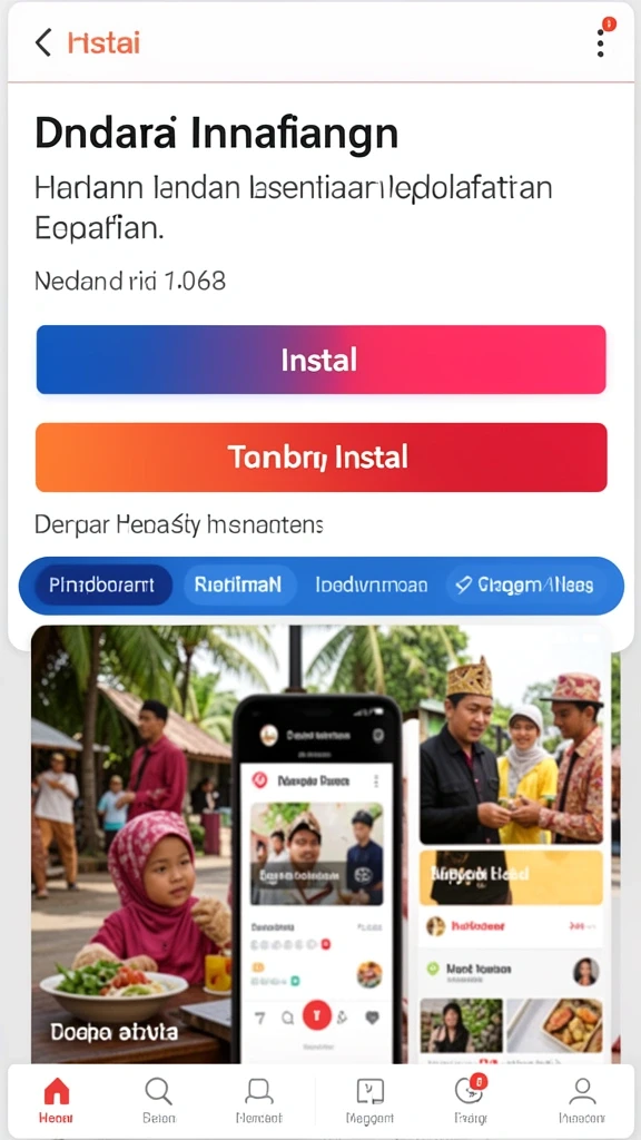idrok - Menu karakter dengan opsi kostumisasi yang banyak.