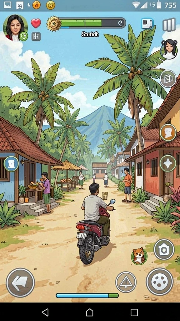 kakrp - Karakter dengan desain unik dan beragam.