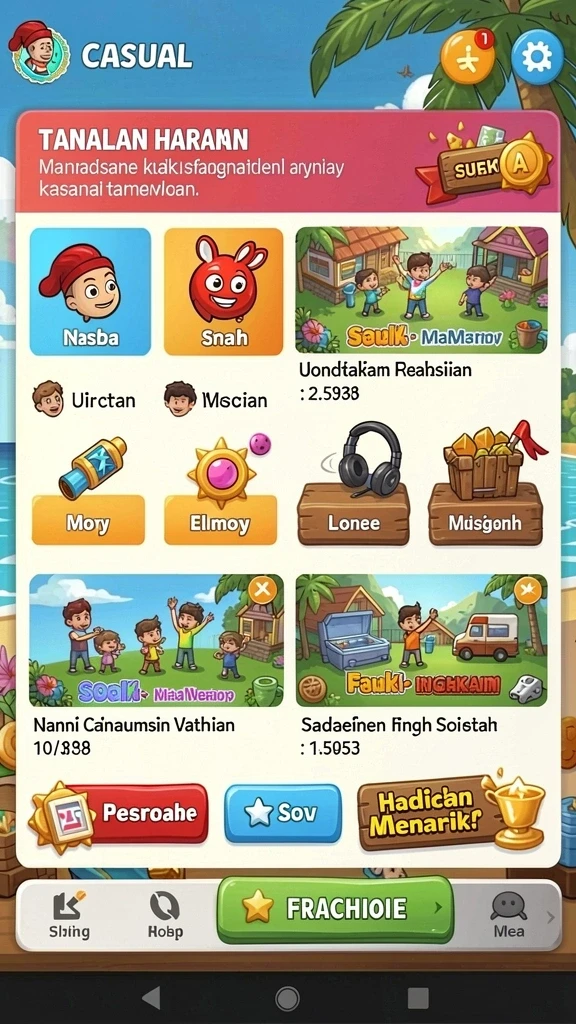 pisang123 - Variasi level yang menarik dan menantang.