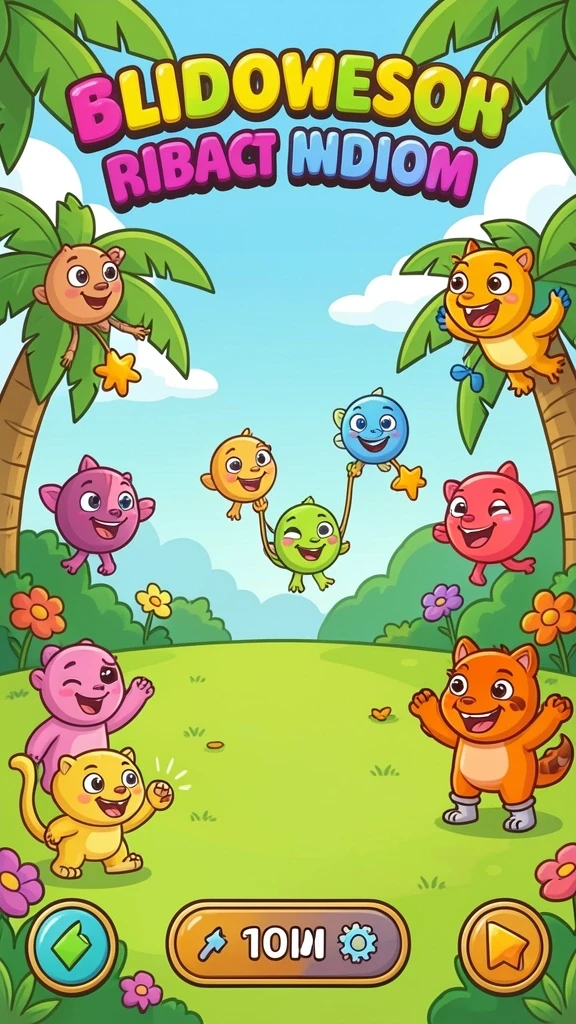 popwin - Berbagai karakter unik untuk dipilih dalam permainan.